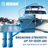 MERIANE Boat Dock Lines Marine Grade, 5/8" x 35' Double
