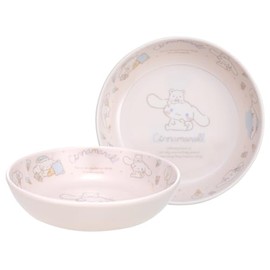 Skater MBL3P Melamine Small Dish, Small Plate, 5.1 inches (13 cm), Children's Tableware, Sanrio Cinnamoroll, Natural