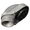 Morris 15535 Service Entrance Head, Conduit Mount Threaded, Aluminum, 2",