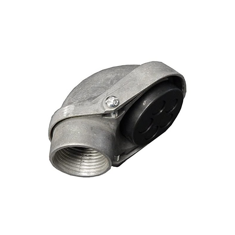 Morris 15535 Service Entrance Head, Conduit Mount Threaded, Aluminum, 2",