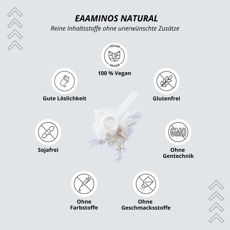 EAA Powder Neutral 500 g - High Dose - Instant