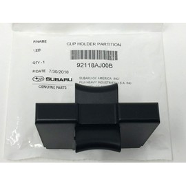 Subaru 2010-2014 Center Console Cup Holder Insert Legacy Outback 92118AJ00B OEM Genuine