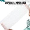 Diadema facial desechable, tela no tejida, alta elasticidad