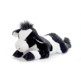 The Petting Zoo Cow Stuffed Animal Plushie, Gifts for Kids, Wild Onez Wildlife Animals, Cow Plush Toy, 24 inches