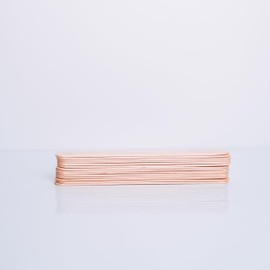 neuBuff Wood Spatulas, Essential Wooden Waxing Sticks for Hair Removal, Perfect for Home Use, Ideal for Brazilian Waxing, Smoothly Applies Hair Removal Wax to Sensitive Areas, Pack of 50