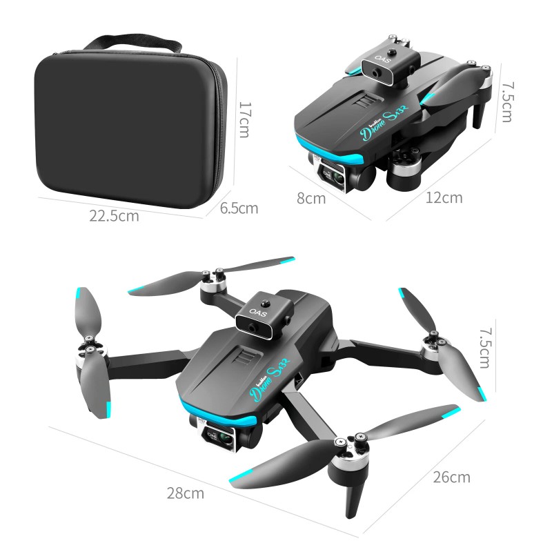 Paddsun 5G 8K GPS Drone Pro with HD Brushless Dual