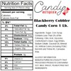 Candy Retailer Blackberry Cobbler Candy Corn 1 Lb