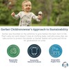 Gerber Sábana Bajera Ajustable de algodón para bebés y niñas