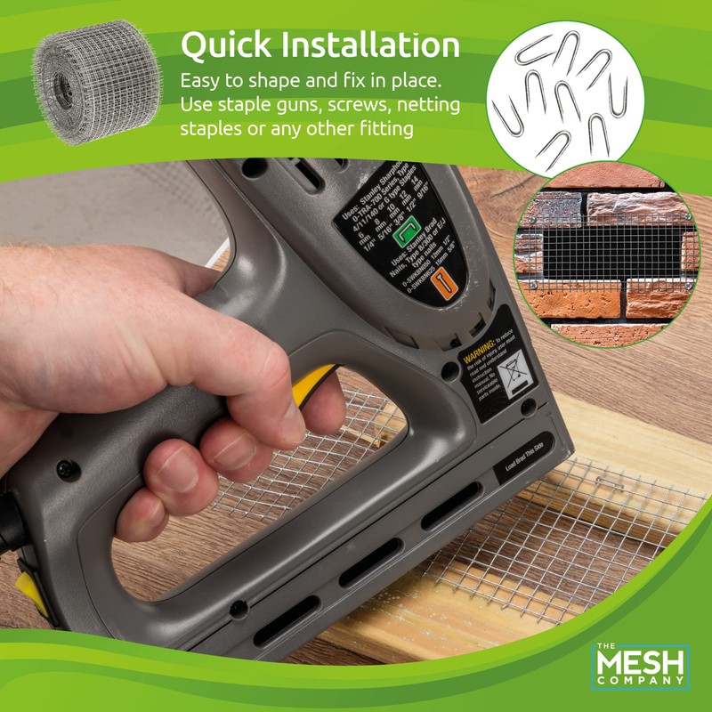 RatMesh Rodent Proofing Wire Metal Mesh - Blocks Rats &