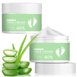Urea Cream 40%, with 2% Salicylic Acid, Urea Cream, Callus Remover Foot Cream, Hand Cream, Aloe Vera for Deep Moisture, Repairs Dry, Urea Foot Cream for Feet Hands, 60 g