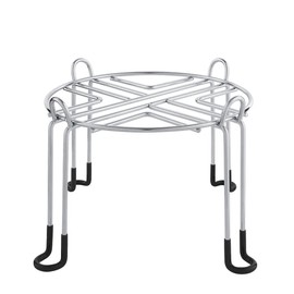 Amwater Water Filter Stand Compatible with Berkey/Purewell/Waterdrop/Doulton, 6 Inches Tall Stainless Steel Pitchers Countertop with Rubber Non-Slip, Works for Most Gravity-Fed Water Dispenser