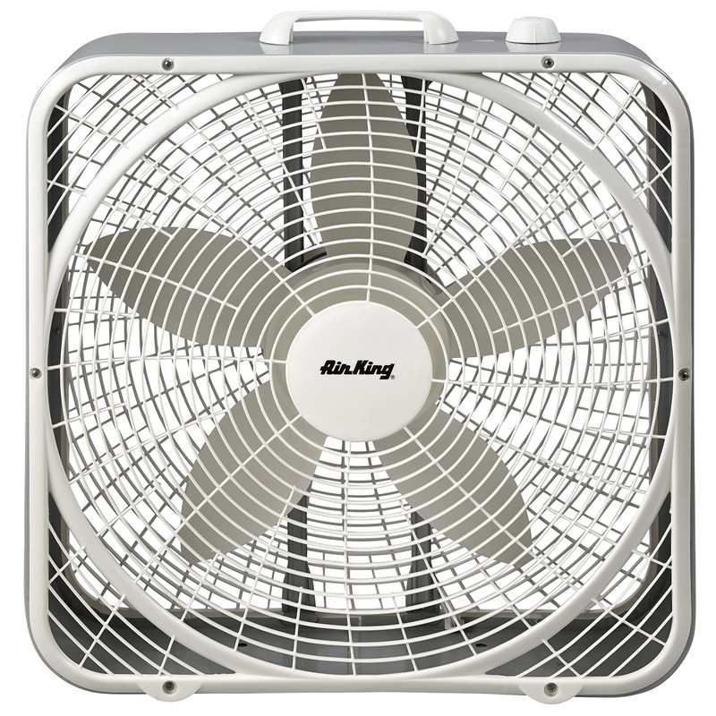Air King 9723 20-Inch 3-Speed Box Fan , White