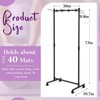 DaisyInner Hanging Yoga Mat Rolling Cart on Wheels Large Capacity