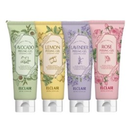 Elclair peeling gel 4-piece set (avocado, lavender, lemon, rose) / 엘클레어 필링젤 4종 세트(아보카도,라벤더,레몬,로즈)