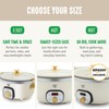 GreenLife 6QT Slow Cooker, Non-Toxic PFAS-Free Ceramic Nonstick Removable Interior