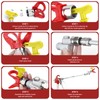 7PCS Airless Paint Sprayer Gun Set with 3600 PSI Airless