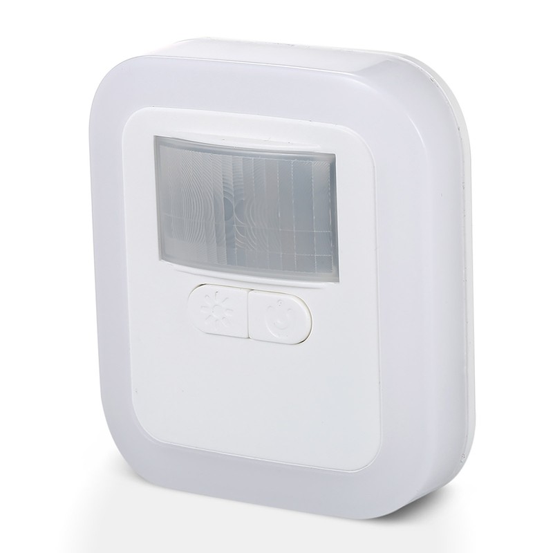 LED Plug-in Motion Sensor Light Wall Night Lamp with Brightness