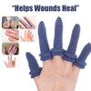 Finger Cots 10PCS Protectors 10 Stück Fingerschützer Fingerpflaster Fingerlinge wiederverwendbarer