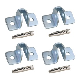 Osompar 4 Door Check Arm Assembly Repair Set Front Rear Driver Passenger Side Compatible with 1984-2001 Jeep Cherokee XJ Replaces 55002361 55012900AB