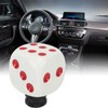 Dice Shape Shift Head Resin Gear Shifting Lever Knob Transmission