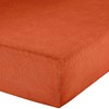 Erwin Müller Fitted sheet, "Erding" terry terracotta size 90x190 cm
