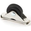 Brompton SILVER mudguard roller assembly and screws (for L version)