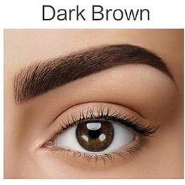 Demure Eyebrow Tint Set with Developer, 20+ Applications, Up to 4 Weeks Lasting Effect, Brow Dye Kit with Argan and Castor Oil, All in One Tinting Set (3.0 Dark Brown)