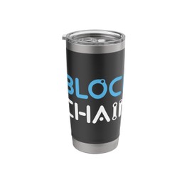 Blockchain Technology Cryptocurrency Day Trader Crypto Stainless Steel Insulated Tumbler