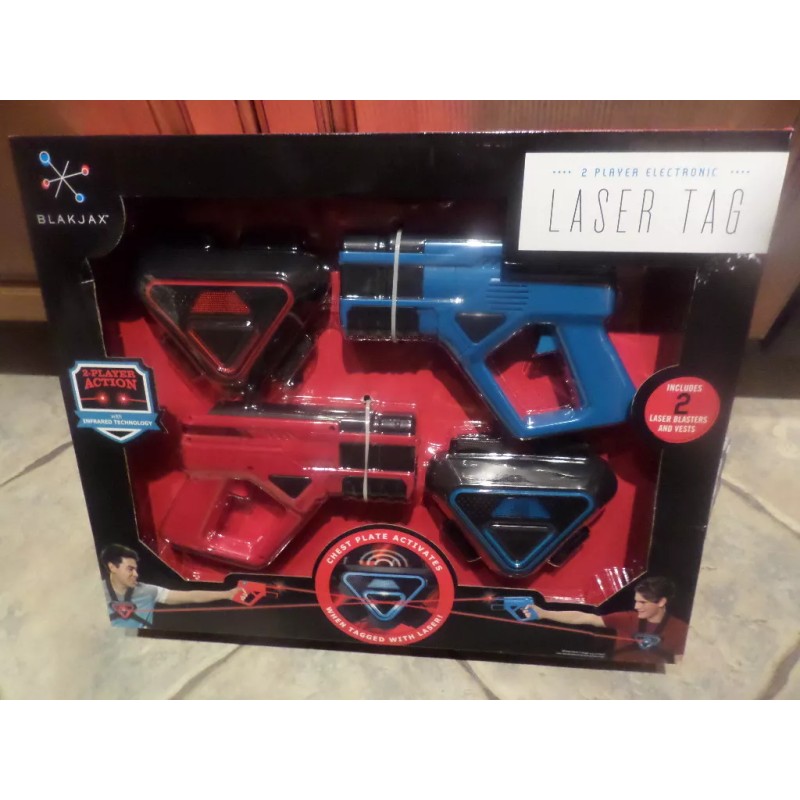 Blakjax New in Box two player electronic Laser Tag game