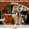 2-Pack XL Espresso Cooling Balls Suitable for Cooling Espresso