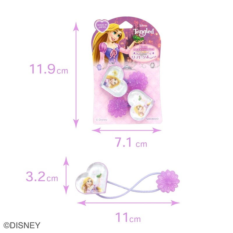 shobido 粧美堂 ディズニー リフレクヘアポニー ハート型 < ラプンツェル > DN41184
