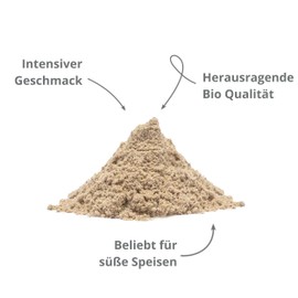 Boomers Gourmet - Organic Cardamom Ground Green Cardamom Ground Organic Quality - Refill - 40 g