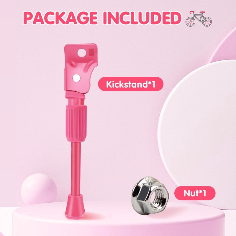 LEICHTEN Kickstand for Kids Bike, Kids Bike Kickstand for 12
