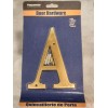 Taymor House Letter A Taymor Elegant Brass 6" Letters Solid