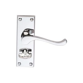 Carlisle Brass CBS55WCCP/BP Door Handle, Polished Chrome