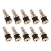10 Pcs Brass Valve Stem TR501 High Strength Tubeless Truck