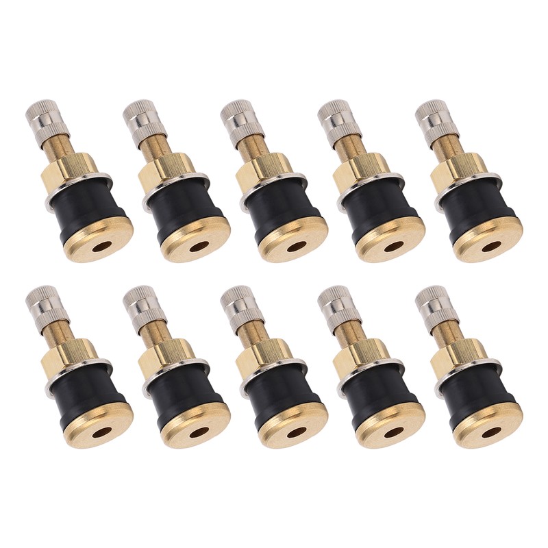 10 Pcs Brass Valve Stem TR501 High Strength Tubeless Truck