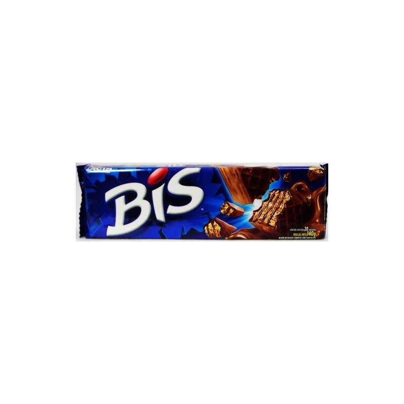 Lacta - Bis - Chocolate Wafer - Box w/ 20