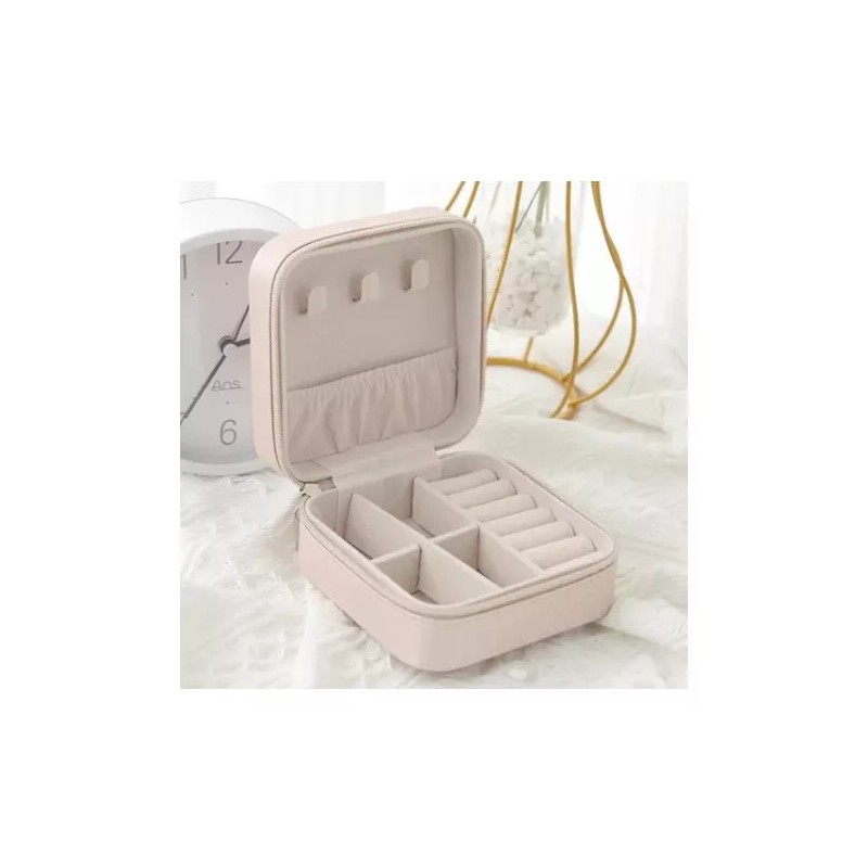 Maíz Joyero Caja Mini Portátil Joyas Viaje Organizador Estuche