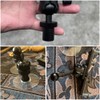 ESJNK 4pcs Camera Screw Converter Adapter 1/4 Female Converter Adapter