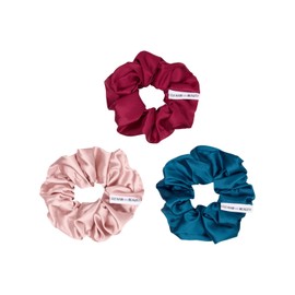 Oz Essentials Large Scrunchie Trio Set - Berry Bliss