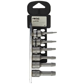 Sonic 801206 Screw Twister Socket, 3/8-Inch, Set of 6