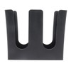 Cup and Lid Holder, Paper Cup Dispenser, 2 Compartments, Black