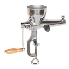 DCEHKR Manual Wheatgrass Juicer Stainless Steel Manual Wheatgrass & Leafy Green Manual Juicer with Desktop Clamp Juice Extractor Suitable for Juicing, Wheatgrass, Apples, Grapes