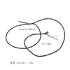Ogdni 4 Conductor Shielded Wire Guitar Circuit Hookup Wire, Black,