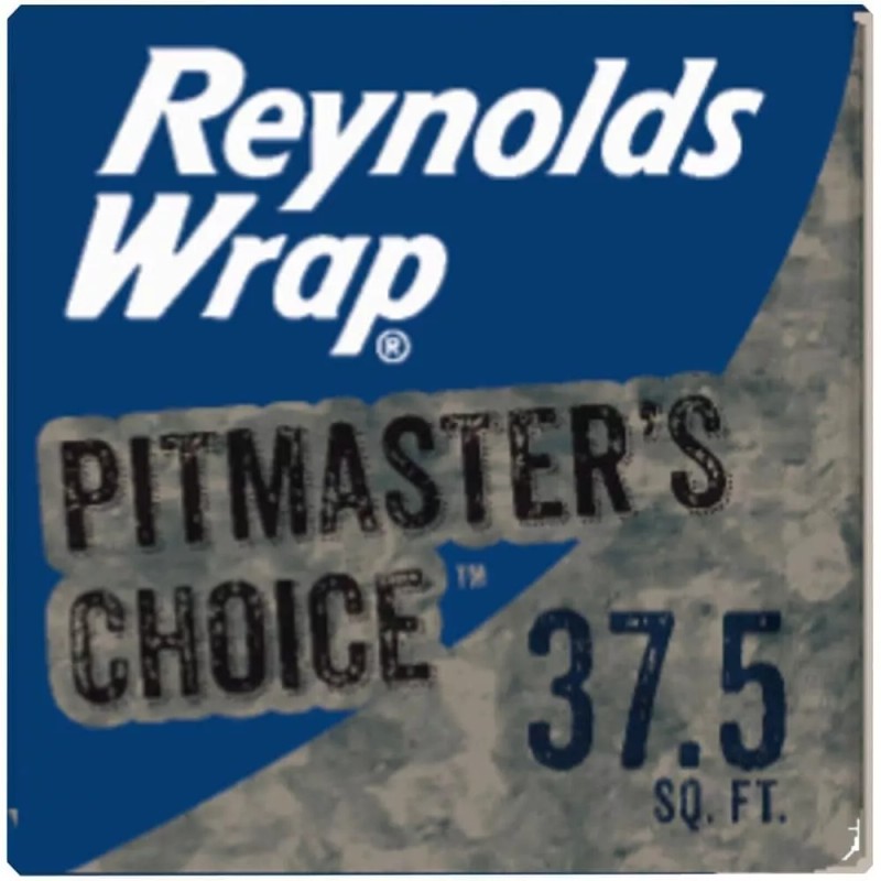 37.5 sq. ft. Pitmasters Choice Aluminum Foil Wrap NEW