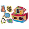 Liscianigiochi 96893 Wood Animal Fun Montessori Baby Wooden Cube Puzzle