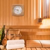 Haosie 2-In-1 Sauna Room Thermometer, Sauna Thermometer and Hygrometer, Wooden