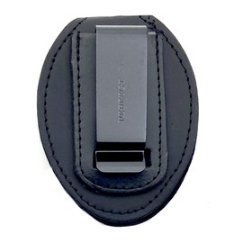 Perfect Fit Shield Wallets Military Police MP Clip On Badge Holder with Neck Chain (Cutout 464)