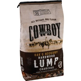 Cowboy 13518 Southern Style Hardwood Lump Charcoal, 18 lb